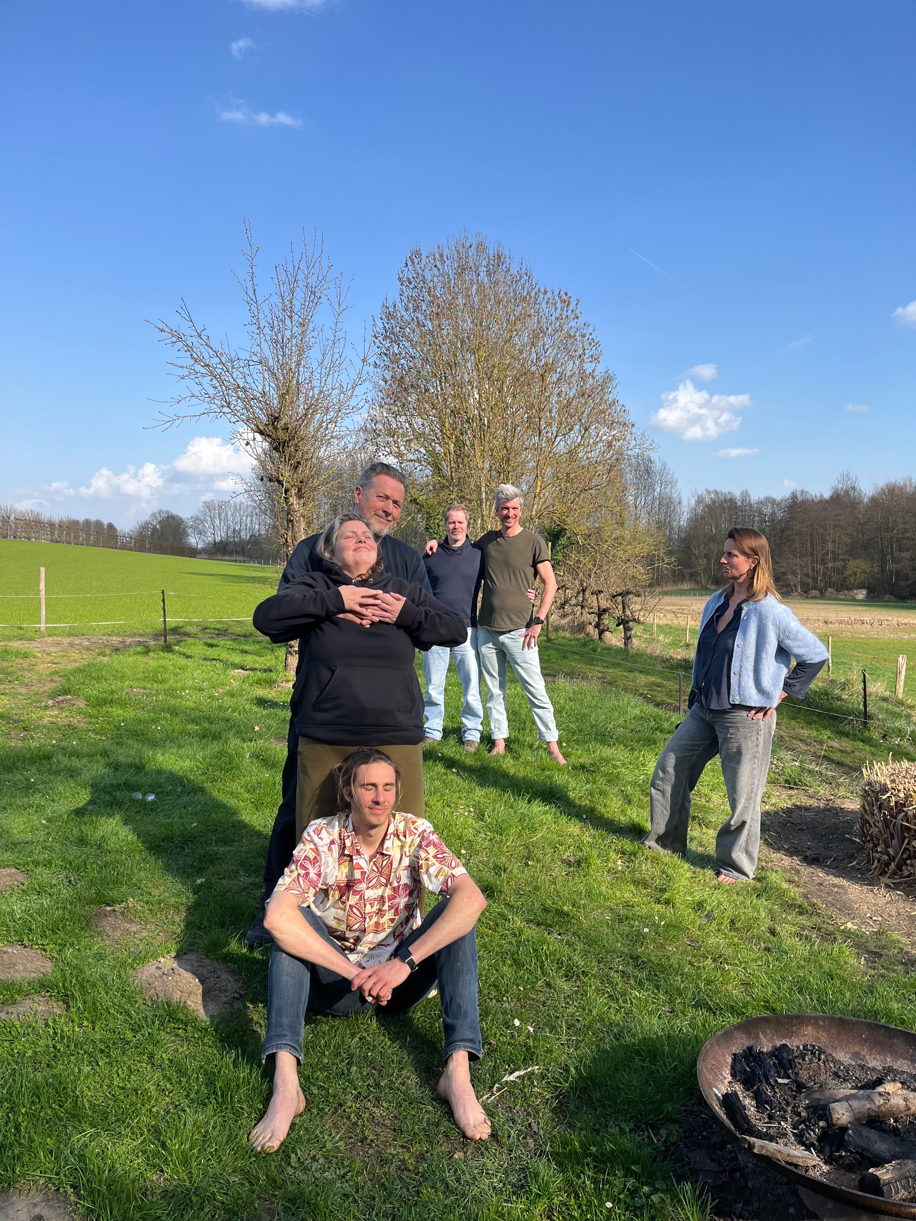 Constellation exercise in the green fields