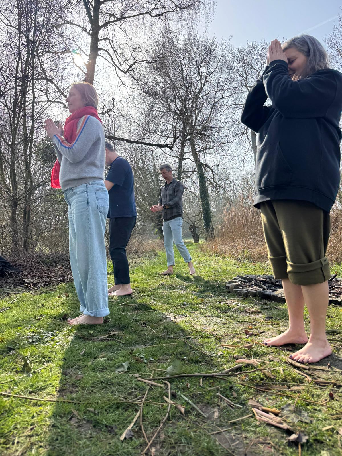 Mindful movement practice in nature